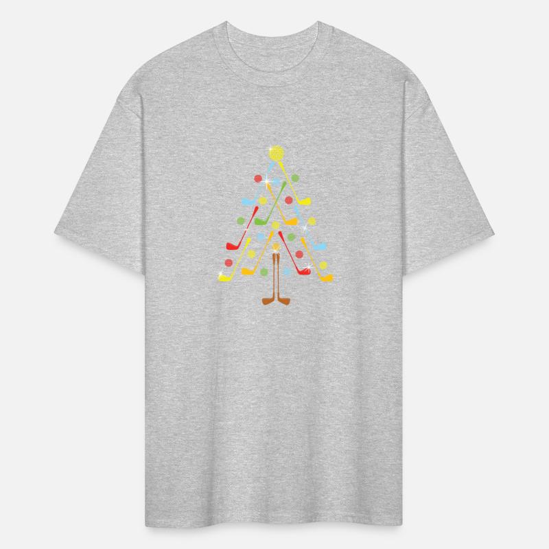 Christmas Christmas Tree Golf Golf Ball Shirt