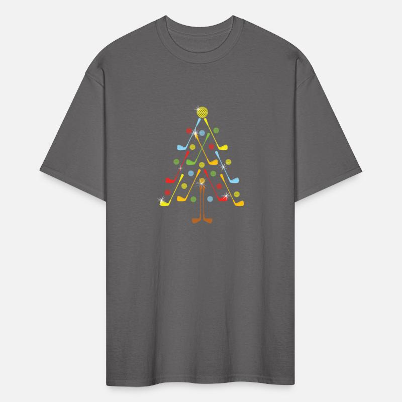 Christmas Christmas Tree Golf Golf Ball Shirt