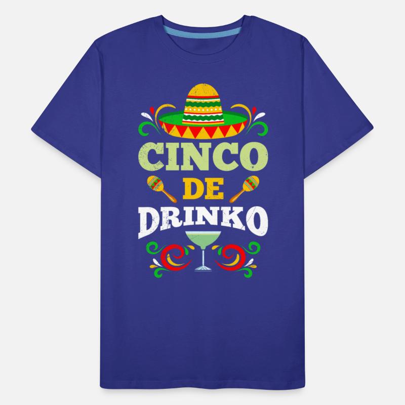 Cinco de Drink Mexican drinking Party Fan