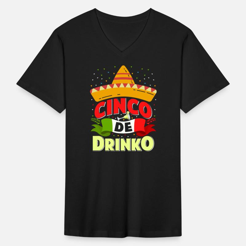Cinco de Drinking Mexico Drink Party Fan