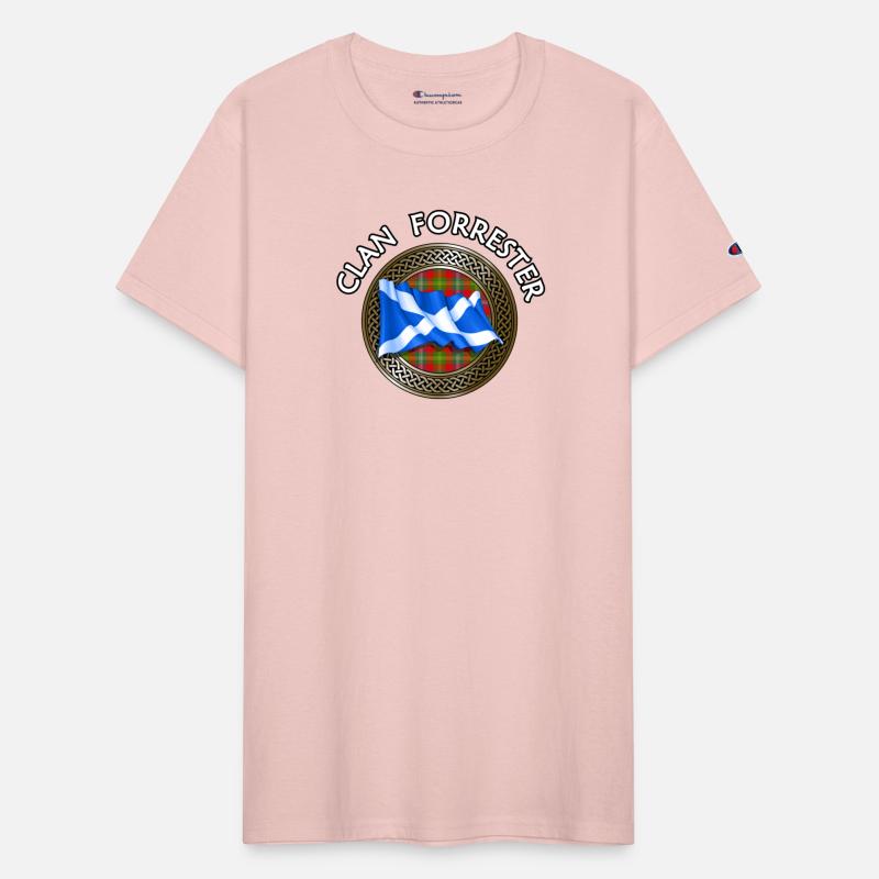 Clan Forrester Crest & Tartan Knot Flag