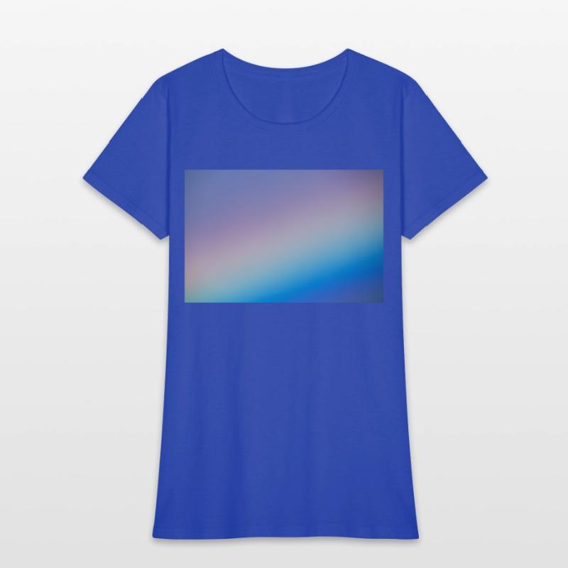 Closeup of a beautiful rainbow in the morning sky.