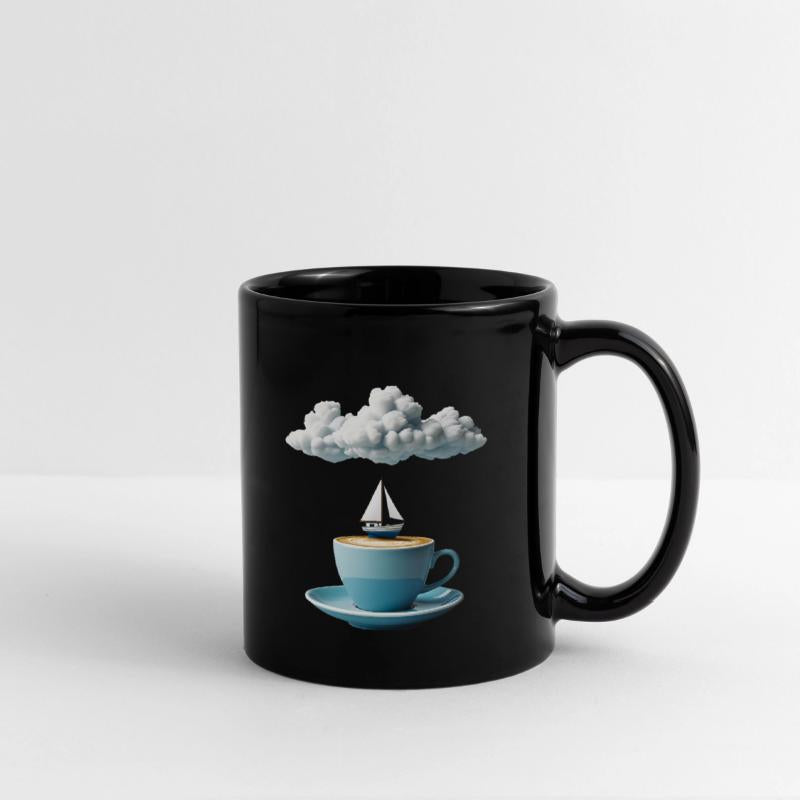 Cloud Sailing Coffee Art