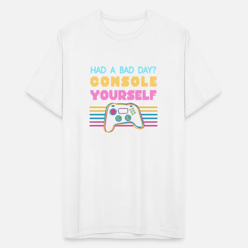 Console Yourself Funny Video Gamer Pun Youth