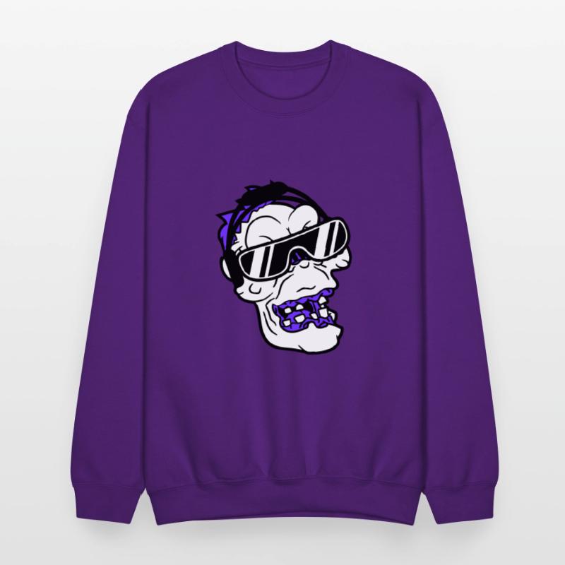 Cool DJ Zombie Undead Halloween Party Horror Head