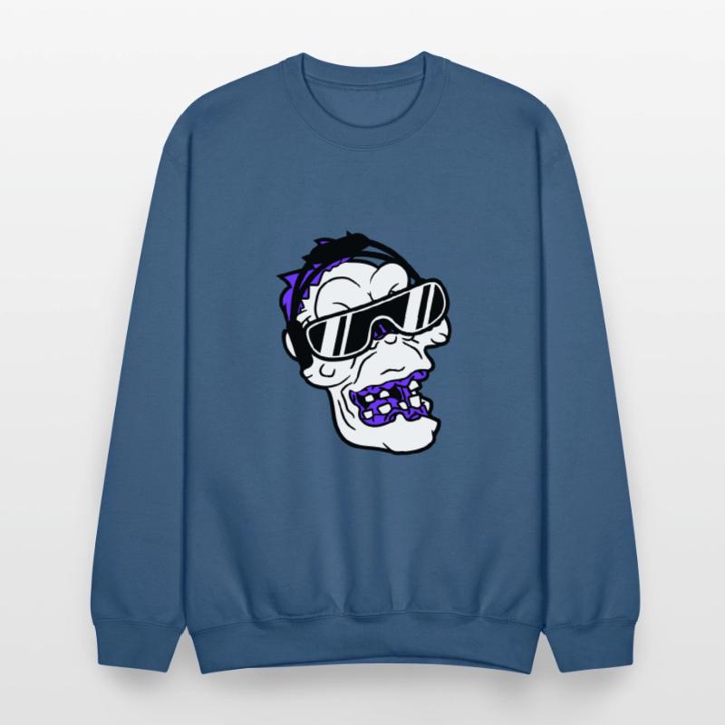 Cool DJ Zombie Undead Halloween Party Horror Head