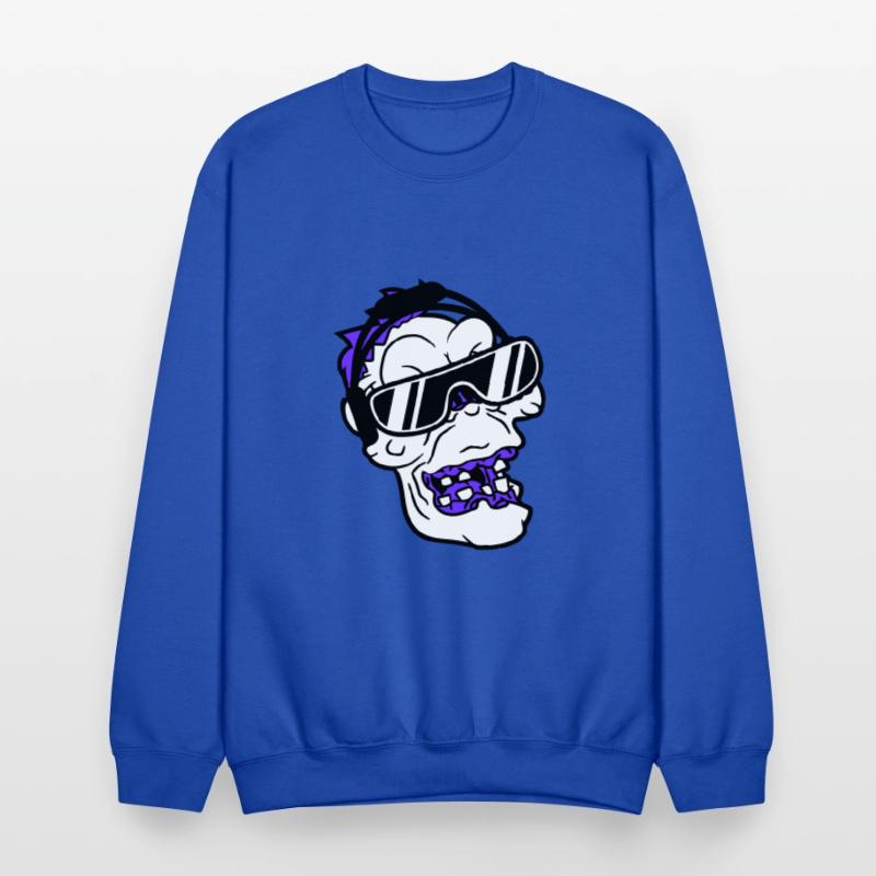 Cool DJ Zombie Undead Halloween Party Horror Head