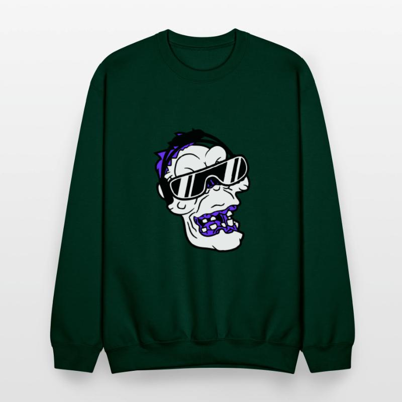 Cool DJ Zombie Undead Halloween Party Horror Head