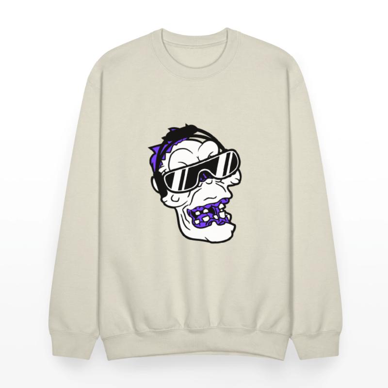 Cool DJ Zombie Undead Halloween Party Horror Head