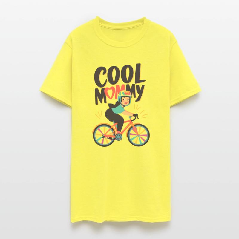 Cool Mommy riding bike - Mother's Day