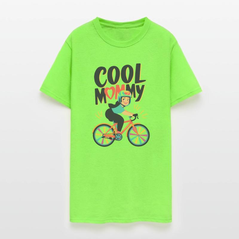 Cool Mommy riding bike - Mother's Day
