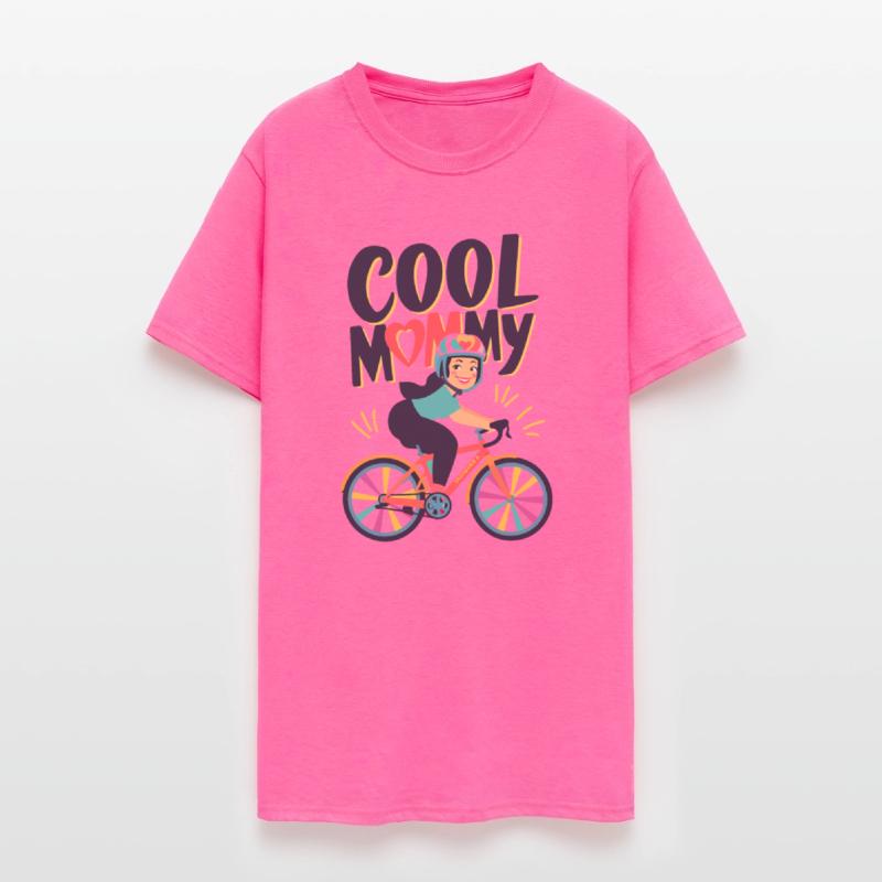 Cool Mommy riding bike - Mother's Day