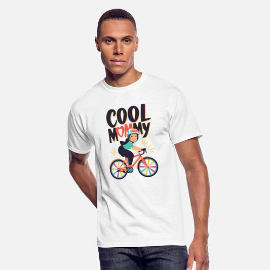 Cool Mommy riding bike - Mother's Day