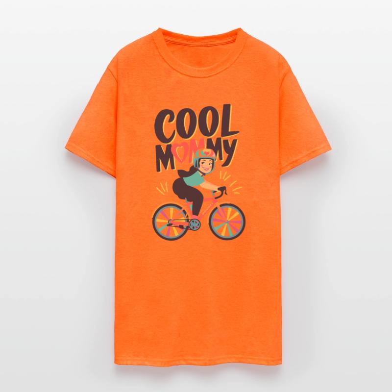 Cool Mommy riding bike - Mother's Day