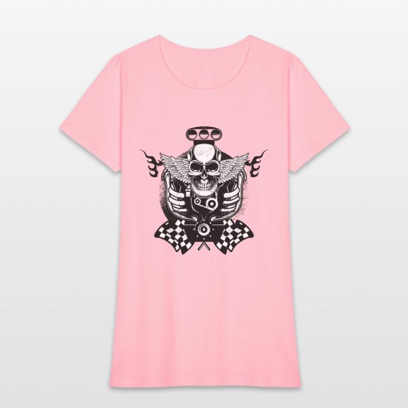 Cool Motor Vehicle With Skull