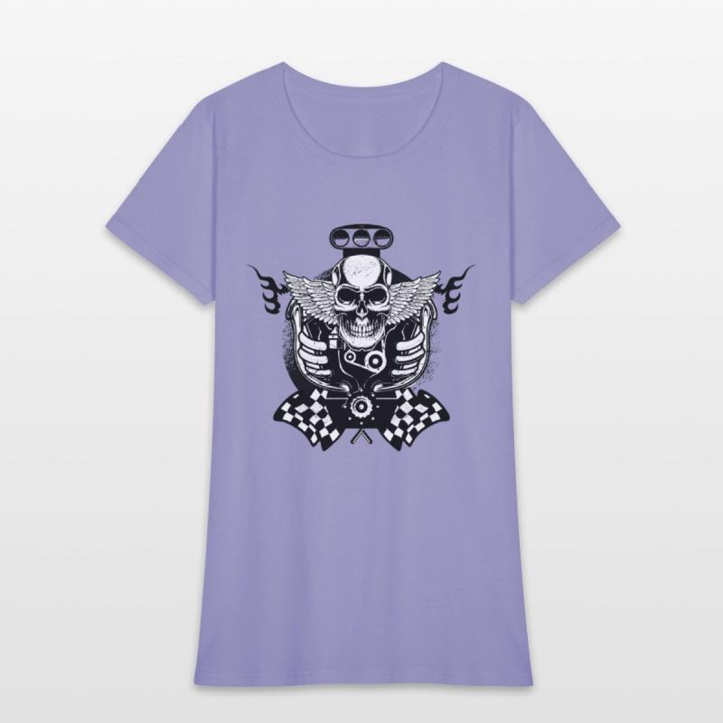 Cool Motor Vehicle With Skull