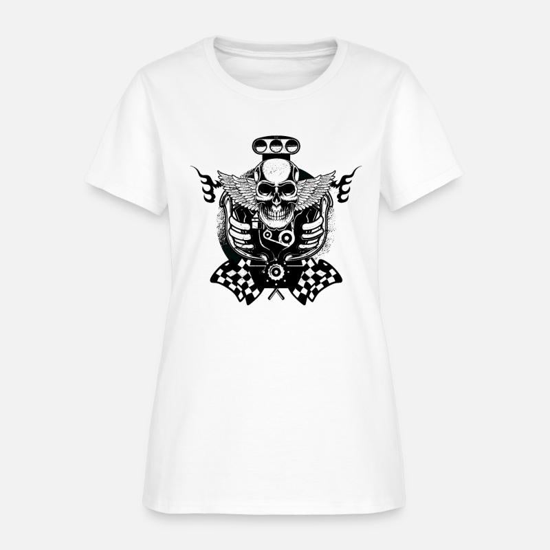 Cool Motor Vehicle With Skull