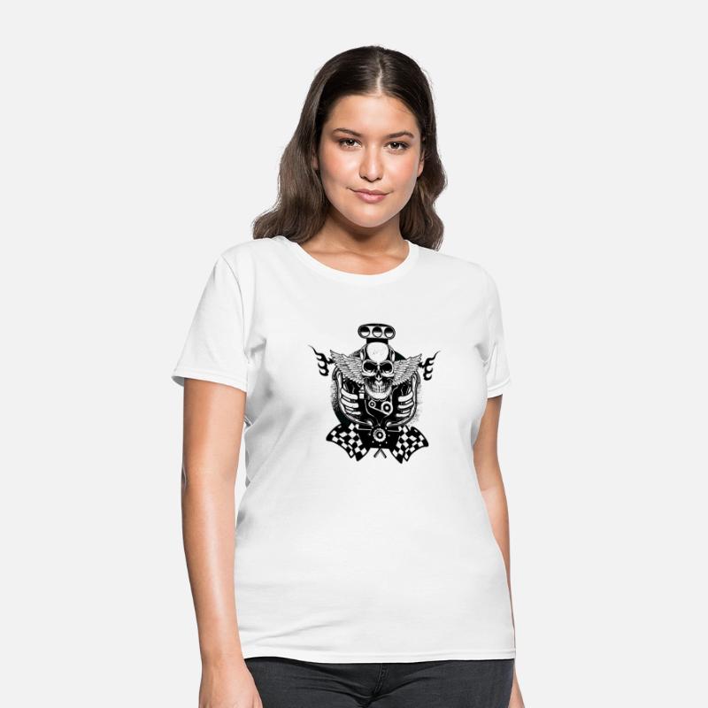 Cool Motor Vehicle With Skull