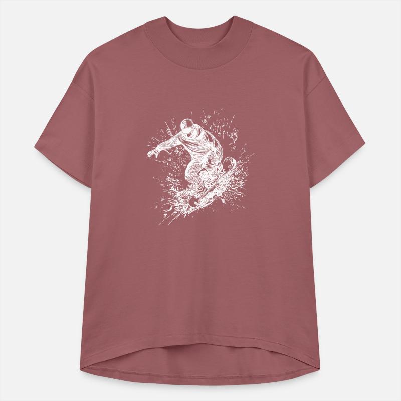 Cool Mountaineering Jump Style Snowboard Move