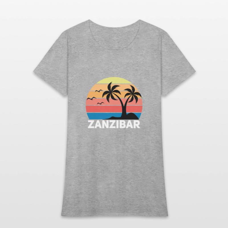 Cool retro vintage Zanzibar design