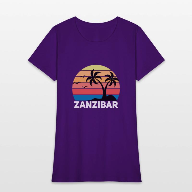 Cool retro vintage Zanzibar design