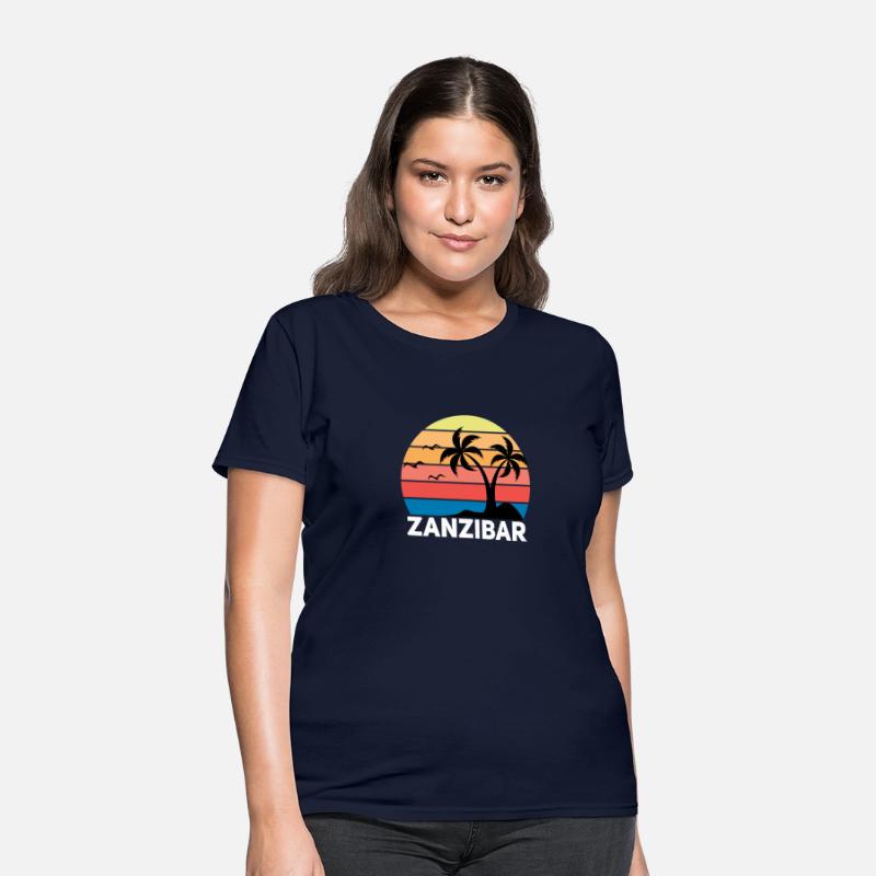 Cool retro vintage Zanzibar design