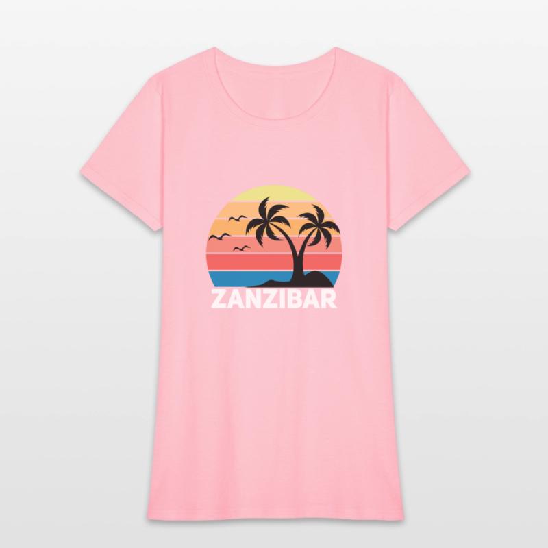 Cool retro vintage Zanzibar design