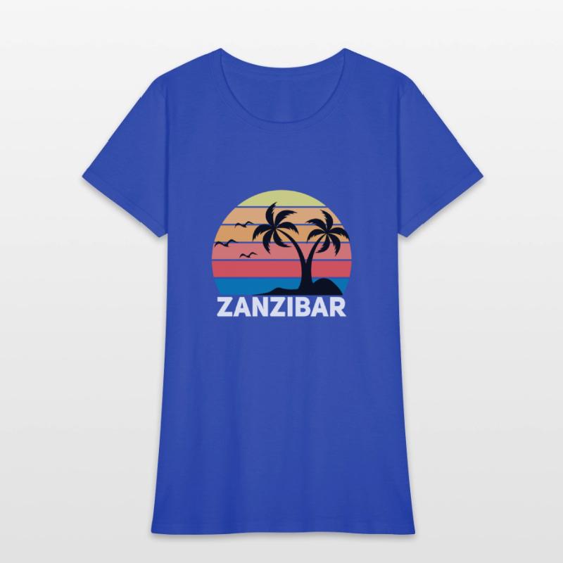 Cool retro vintage Zanzibar design