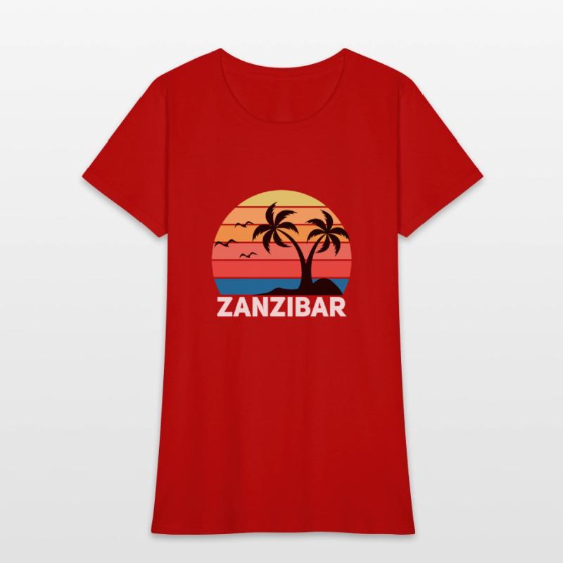 Cool retro vintage Zanzibar design