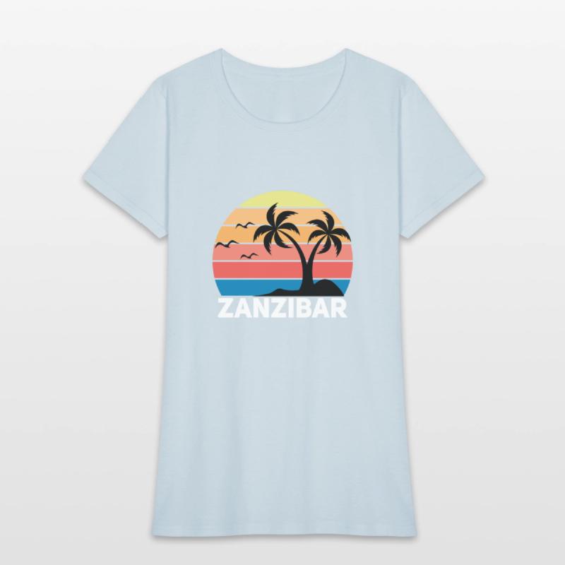 Cool retro vintage Zanzibar design
