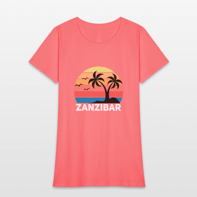Cool retro vintage Zanzibar design