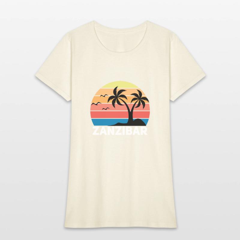 Cool retro vintage Zanzibar design