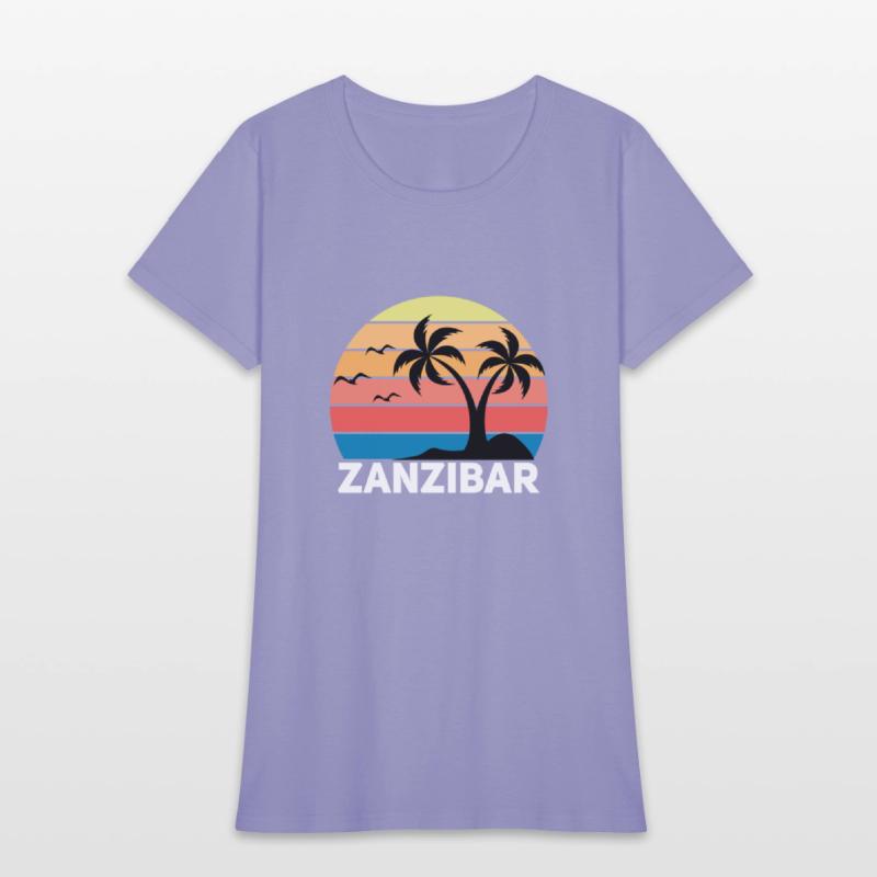Cool retro vintage Zanzibar design