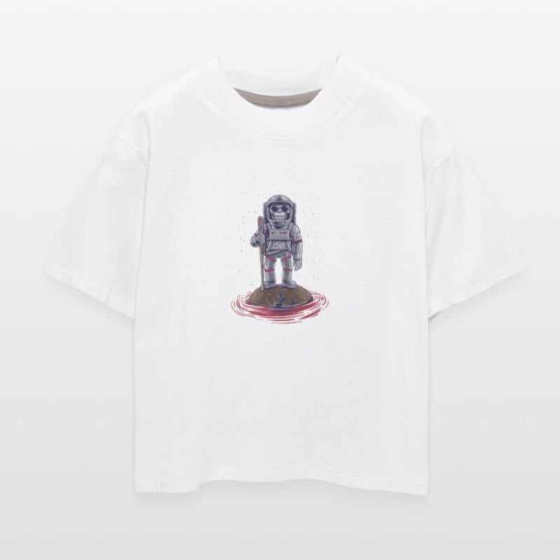 Cosmic Wanderer: The Primate Explorer