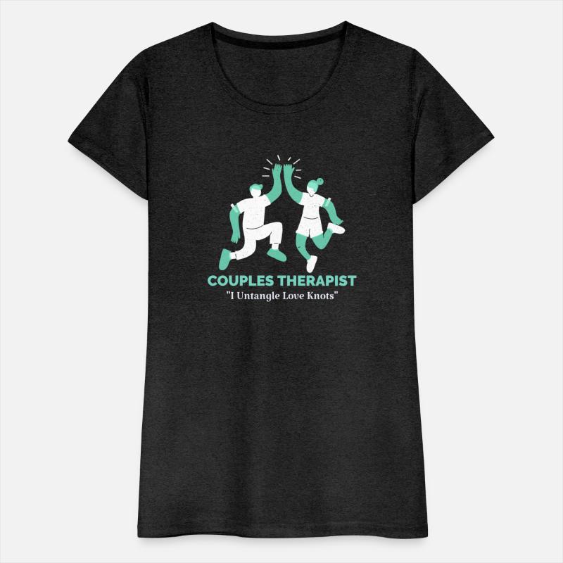 Couples therapist T shirt I untangle love knots