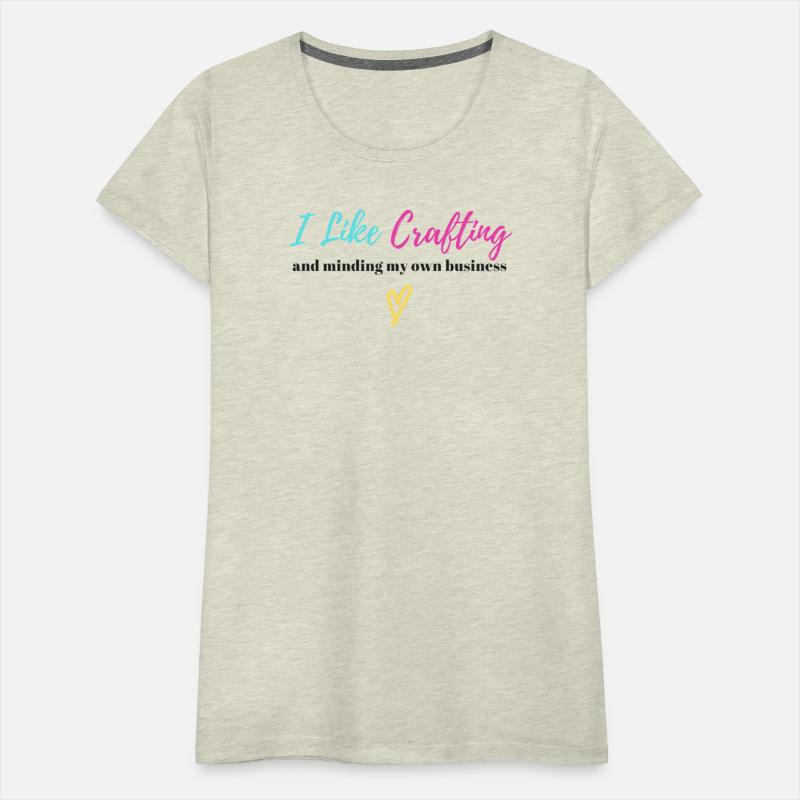 Crafting & Minding My Own Business - Black Letters