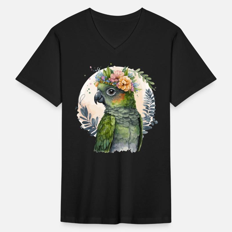 Cute Conure Parrot Bird Flower Crown Pet Birds