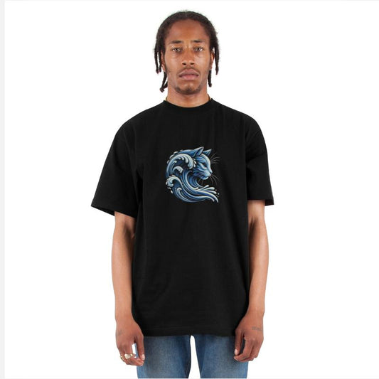 Cute Wave of Blue Cats for Kamala Harris Funny