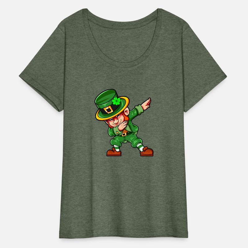 Dabbing Leprechaun St Patric Day Irish Saint