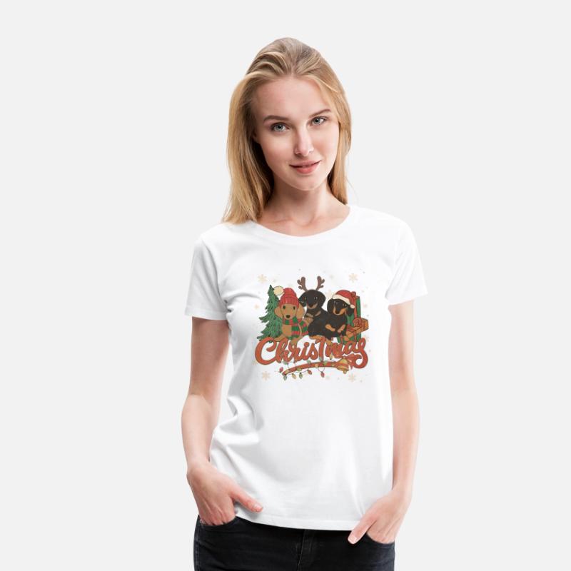 Dachshund Christmas Vintage Dachshund Lover