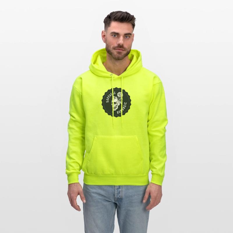 Dark Navy Illustrated Skull Hopeless Romantic