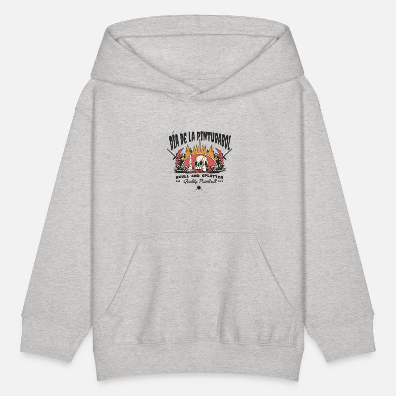 Day of paintball, skull n splatter