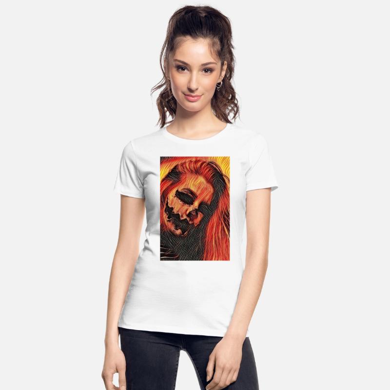 Demonic Girl On Fire