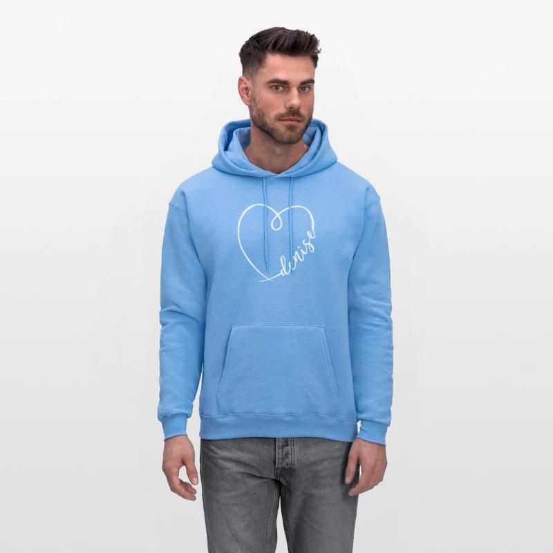 Denise Name Heart Calligraphy