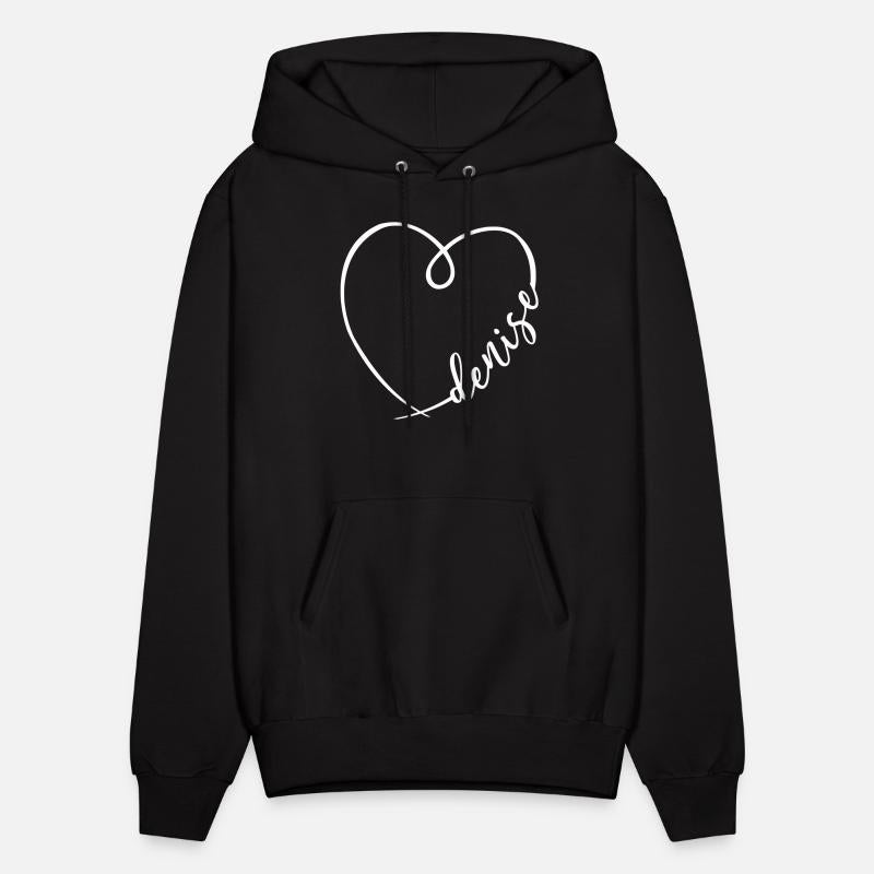 Denise Name Heart Calligraphy