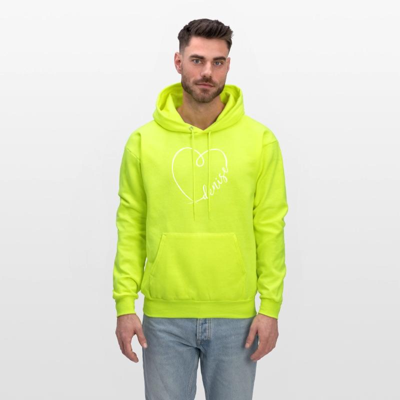 Denise Name Heart Calligraphy