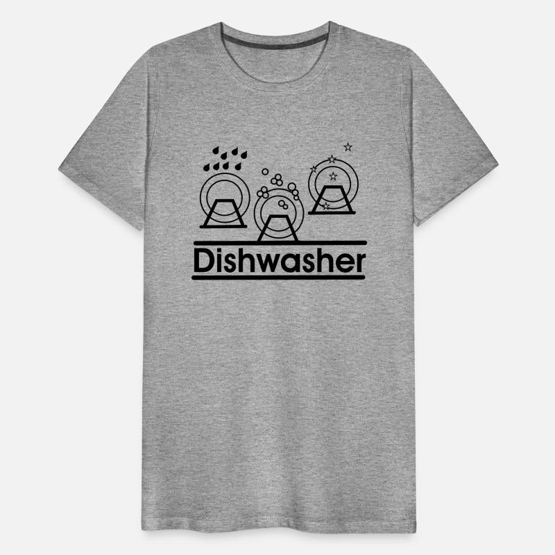 Dishwasher logo with text 'Dishwasher'