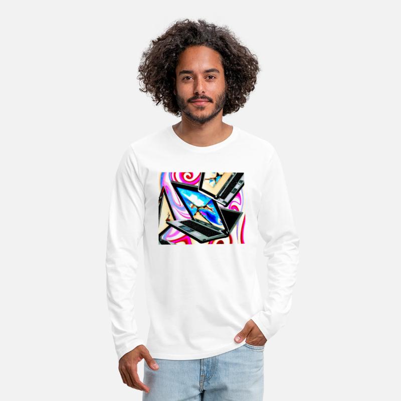 Displaced Laptop in a Pool