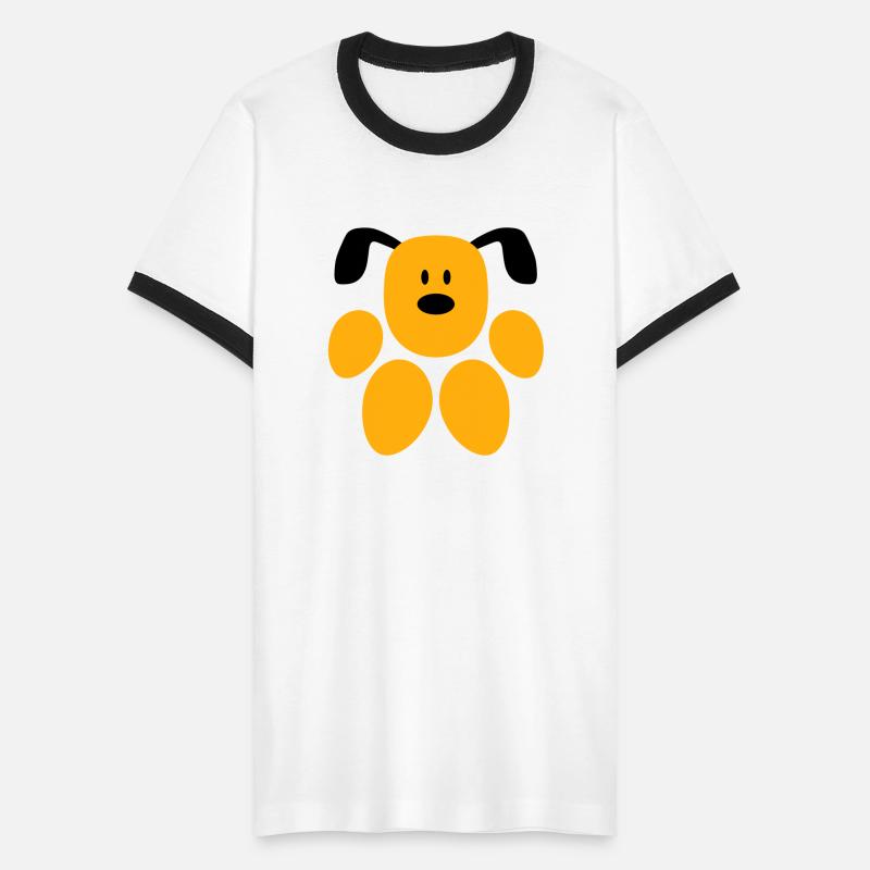 Dog Paw Shape Face Funny Head Cute Sweet Cartoon