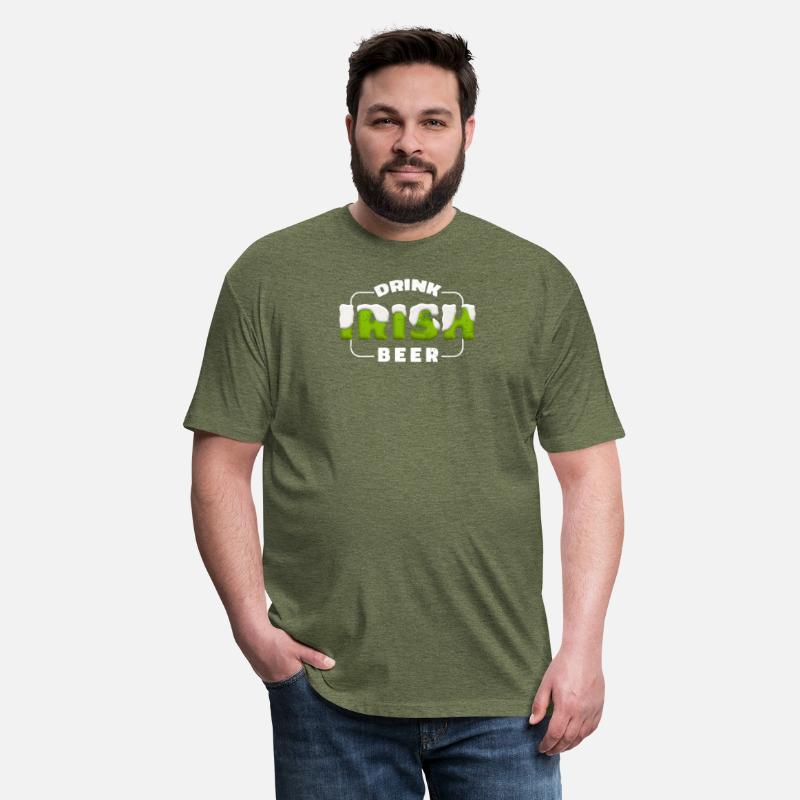 Drink Irish Beer, Green Beer, St Patricks Day tee